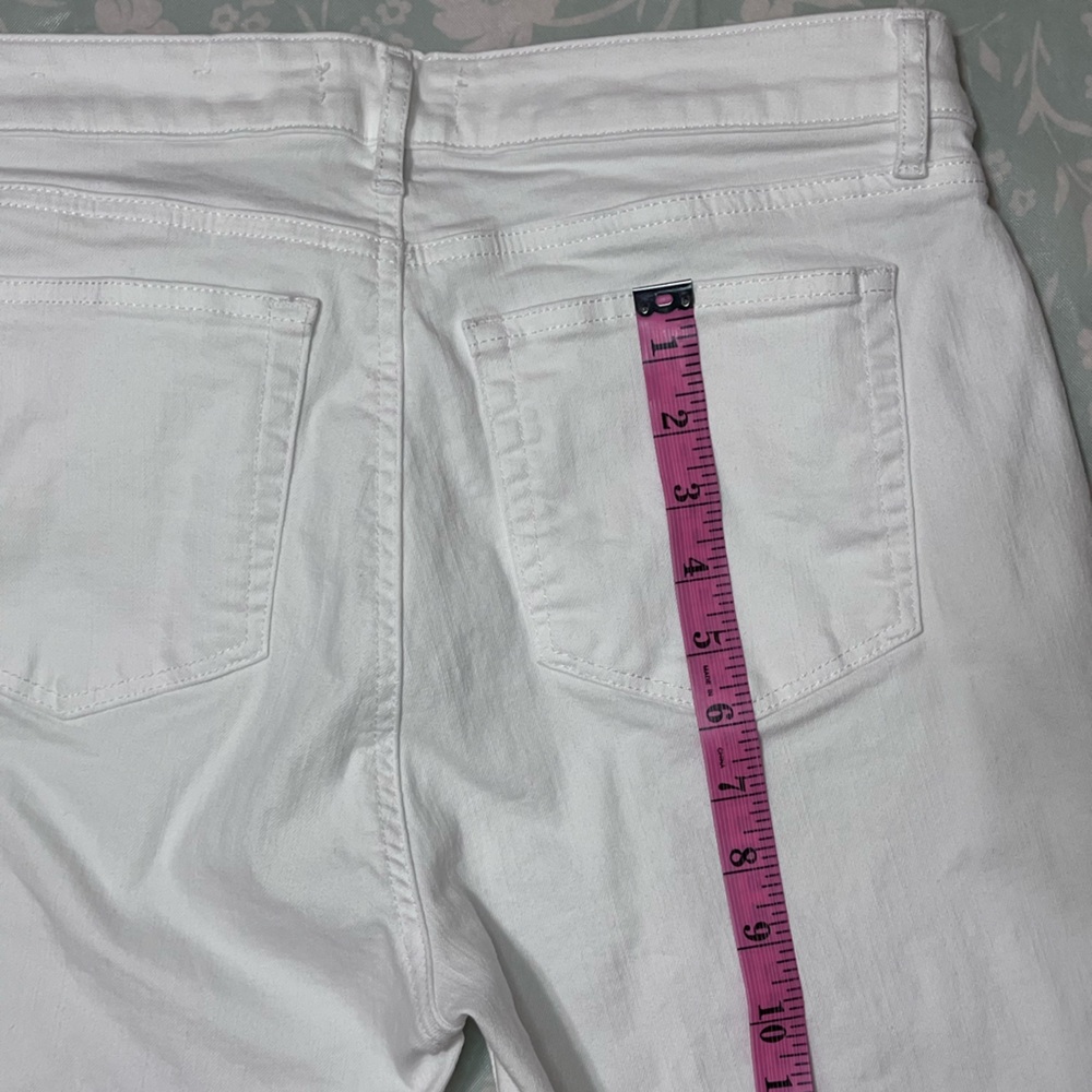 Loft White Curvy Skinny Jeans size 29/8 - Picture 3 of 14